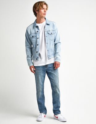 RSQ Relaxed Taper Medium Tint Jeans