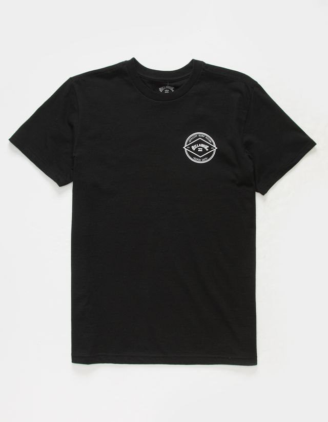 Billabong Hombre Camiseta Crash Tee (Black)