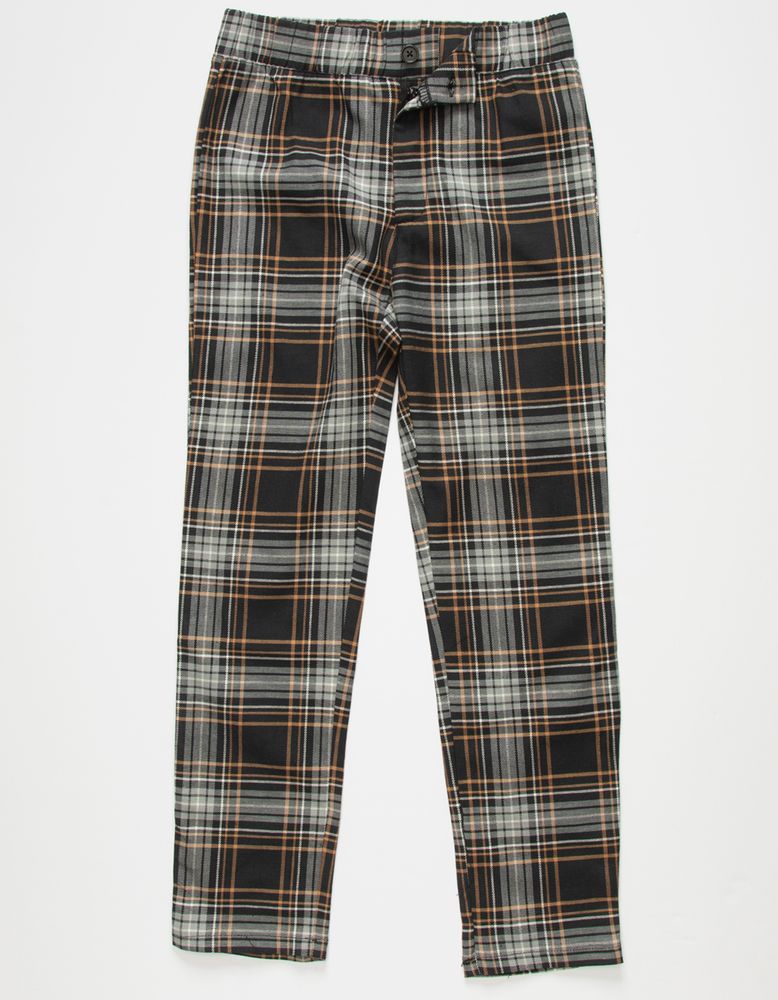 FULL TILT Plaid Girls Stretch Pants