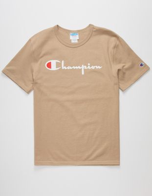 CHAMPION Script Sand T-Shirt