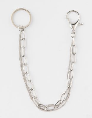 FULL TILT Oval Link Silver Wallet Chain