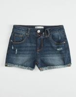 RSQ Mid Rise Cuffed Girls Shorts