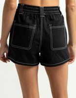 FULL TILT Black Utility Shorts