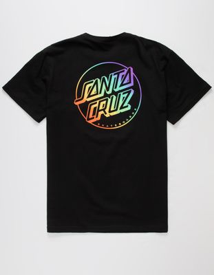 SANTA CRUZ Opus Dot Rainbow T-Shirt