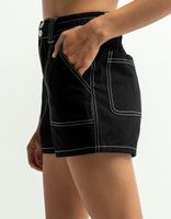 FULL TILT Black Utility Shorts