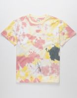 RSQ Oversized Tie Dye Rose T-Shirt