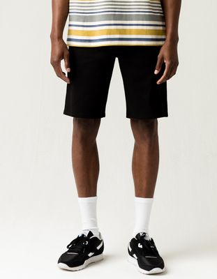 RSQ Long Black Chino Shorts