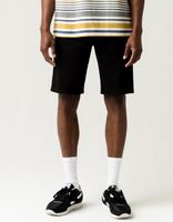 RSQ Long Black Chino Shorts