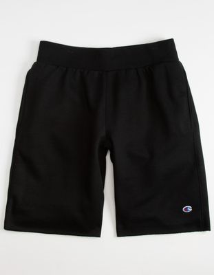 CHAMPION Cutoff Black Sweat Shorts