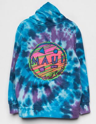 MAUI AND SONS Tie Dye Girls Hoodie