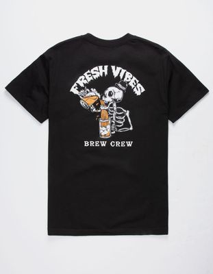 FRESH VIBES Brew Crew T-Shirt