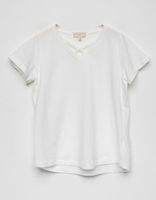 HAYDEN Criss Cross Girls White Tee