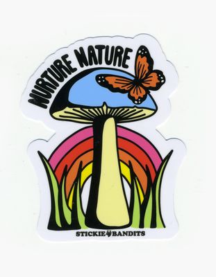 STICKIE BANDITS Nurture Nature Sticker