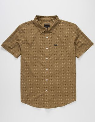 BRIXTON Charter Print Button Up Shirt