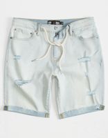 RSQ Destructed Cuffed Denim Shorts