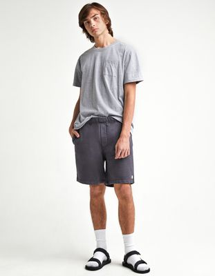 RSQ Premium Black Wash Sweat Shorts