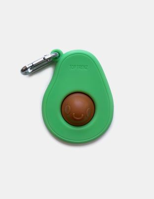 TOP TRENZ OMG! Mega Pop Avocado Keychain
