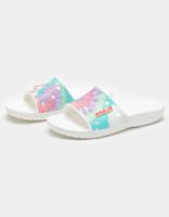 CROCS Classic Tie-Dye Graphic Slide Sandals