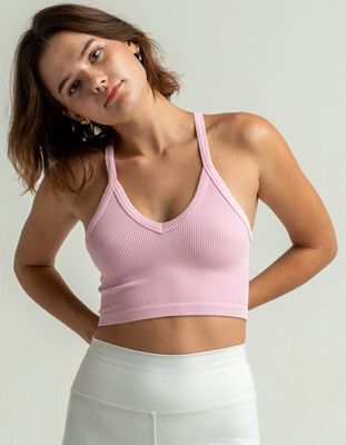 RSQ V Neck Seamless Tank