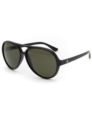 ELECTRIC Elsinore Gloss Black & Gray Polarized Sunglasses