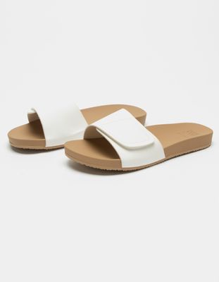 BILLABONG Coronado White Slide Sandals