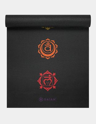 GAIAM 6MM Chakra Yoga Mat