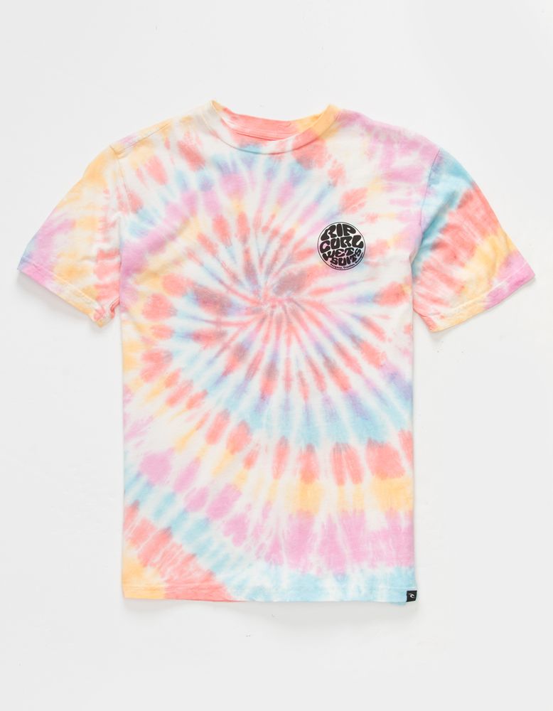 RIP CURL Wettie Heritage Boys Tie Dye T-Shirt