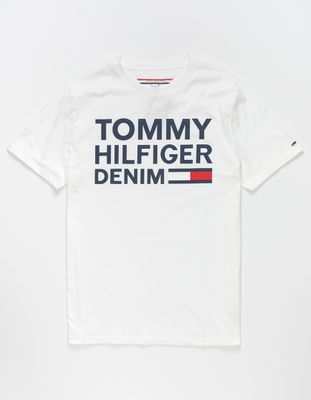 TOMMY JEANS Lock Up White T-Shirt