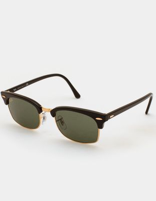 RAY-BAN Clubmaster Square Polarized Sunglasses