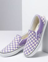 VANS Checkerboard Classic Slip On Shoes