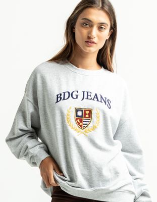 BDG Urban Outfitters Large Crest Embroidered Sweatshirt