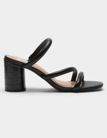 DV BY DOLCE VITA Myla Black Heeled Mules