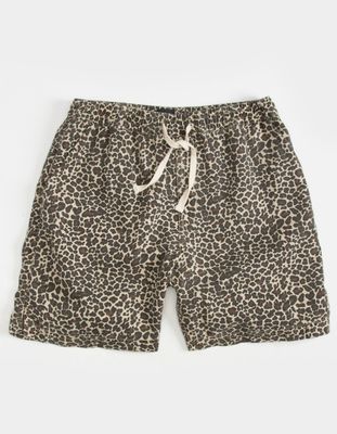 BDG URBAN OUTFITTERS Leopard Volley Shorts