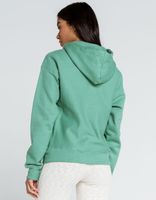 CHAMPION Reverse Weave Script Light Green Hoodie