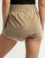 FREE PEOPLE Cozy Cool Olive Lounge Shorts