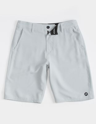 GROM Off Road Gray Boys Hybrid Shorts