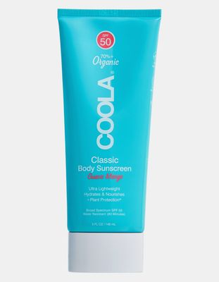 COOLA Classic Body Organic Guava Mango SPF 50 Sunscreen Lotion