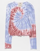 RSQ Tie Dye Fitted Girls Multi Tee