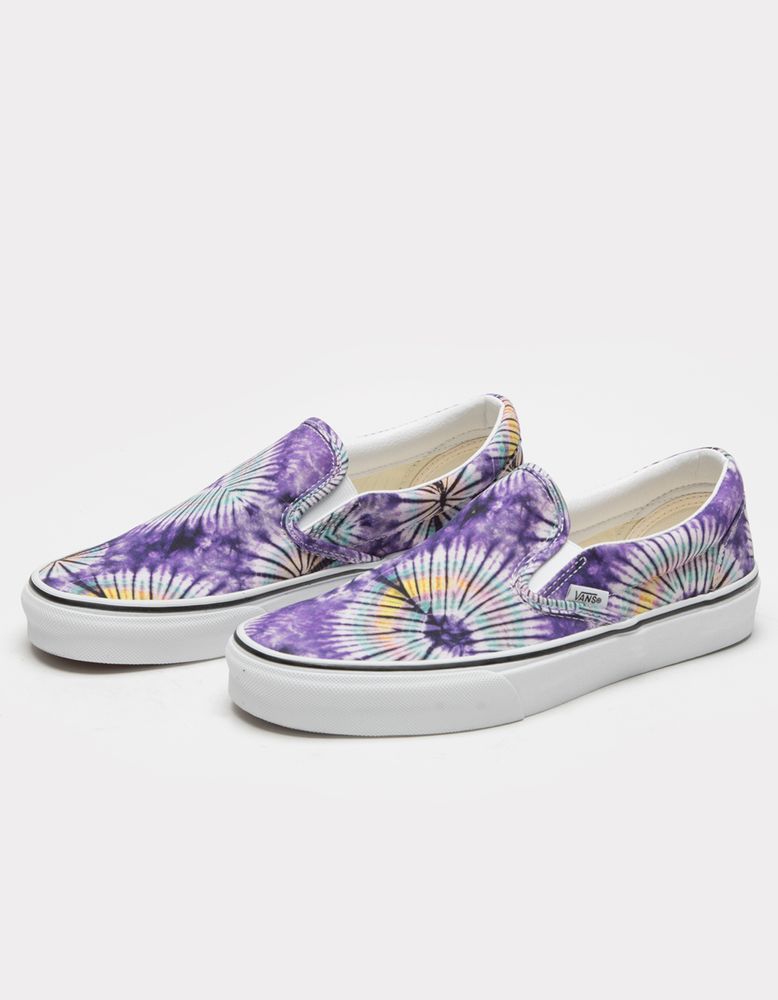 VANS Tie Dye Classic Slip On Shoes