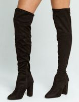 WILD DIVA Over The Knee Heeled Boots