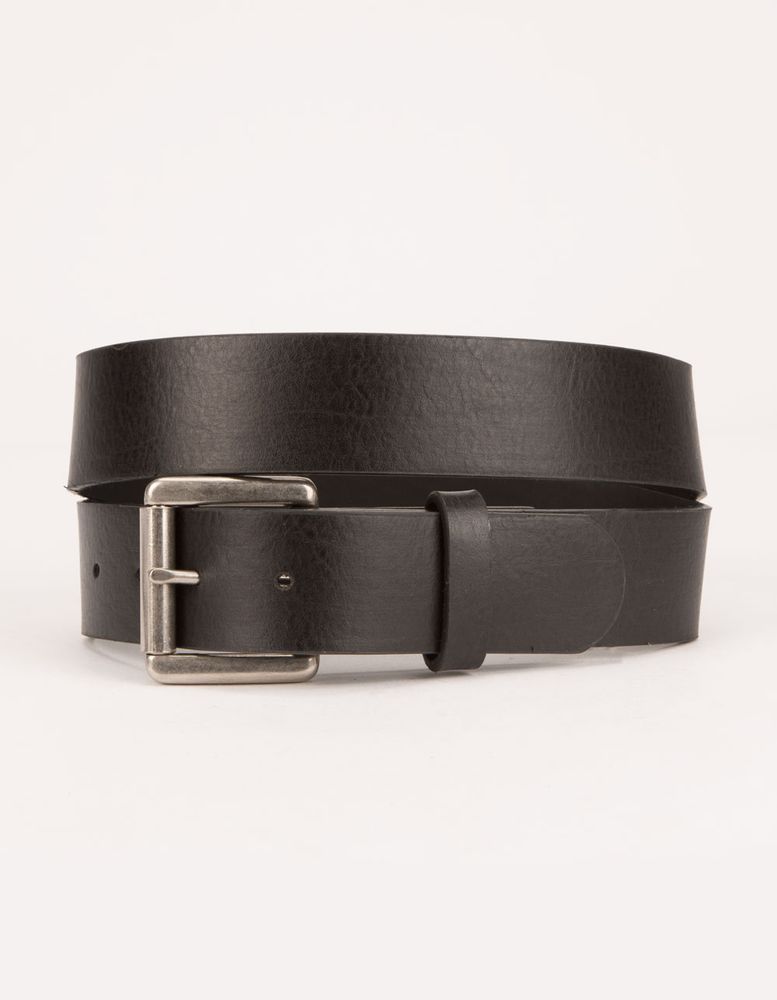 Basic Bonded Faux Leather Belt