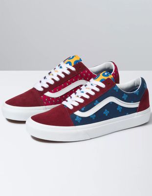 VANS Tie Print Mix Old Skool Shoes