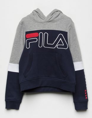 FILA Samantha Navy Girls Hoodie