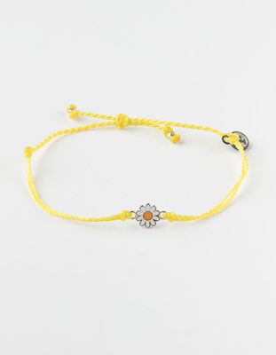 PURA VIDA Daisy Yellow Bracelet