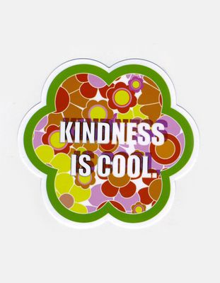 Kindness Is Cool Sticker