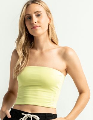 DESTINED Lime Tube Top