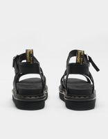 DR. MARTENS Blaire Black Platform Sandals