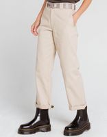 DICKIES Belted Worker Crop Roll Hem Pants