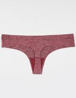 FULL TILT Space Dye Lasercut Burgundy Thong