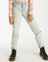 RSQ Girls Light Wash Ripped Girlfriend Jeans